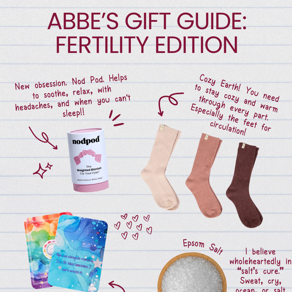 The Fertility Gift Guide I Wish Existed, by Abbe Feder