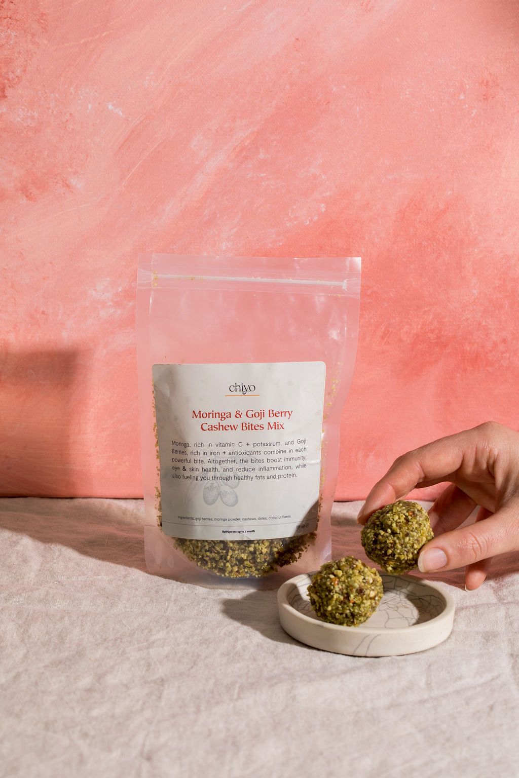Moringa Cashew Bites