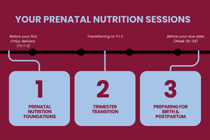 Your Prenatal Nutrition Sessions - What to Expect