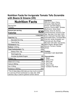 Invigorate Tomato Tofu Scramble with Beans & Greens (VE)