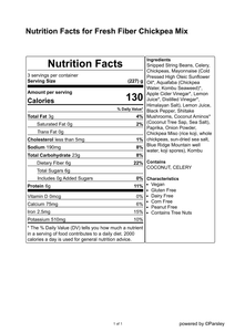Fresh Fiber Chickpea Mix